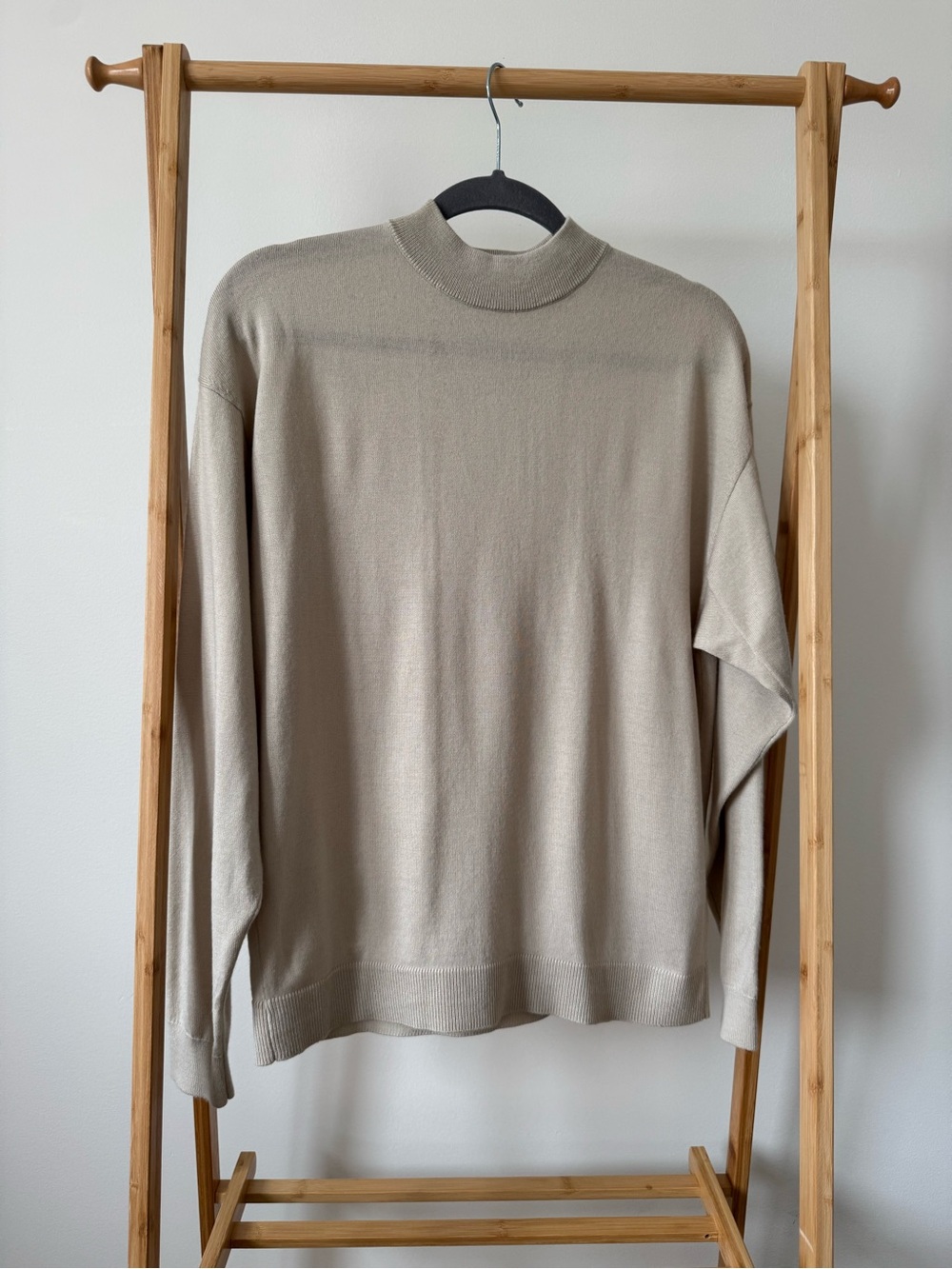 Uniqlo Wool Crewneck Sweater, Size Small - Light Green